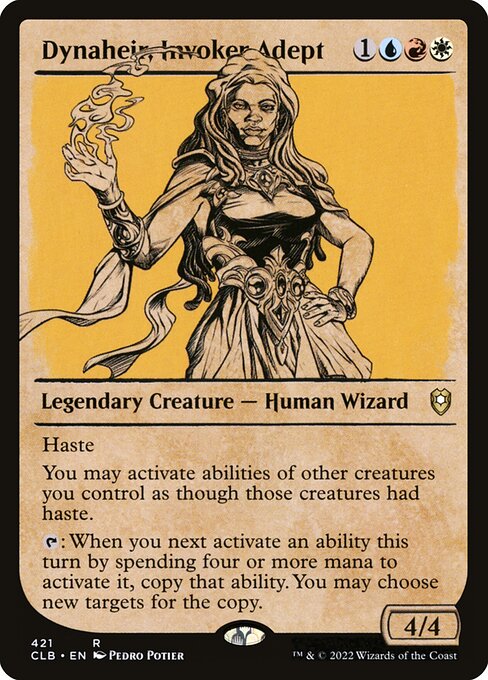 CLB: Dynaheir, Invoker Adept (Showcase) (Foil)