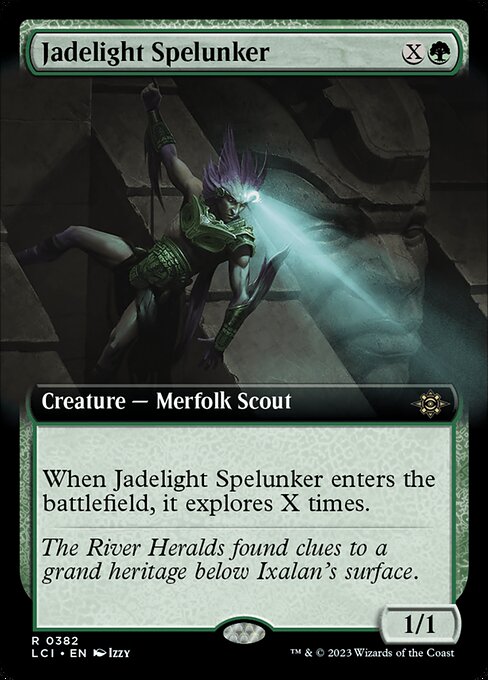 LCI: Jadelight Spelunker (Extended Art) (Foil)