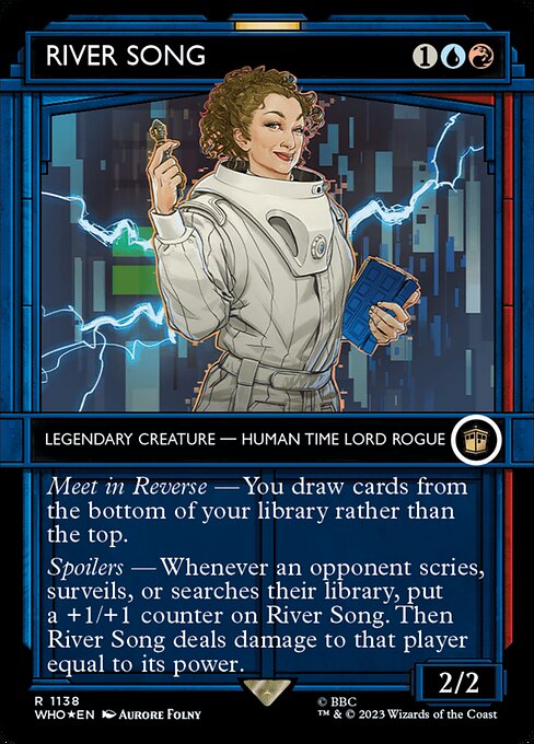 WHO: River Song (Showcase) (Surge Foil)