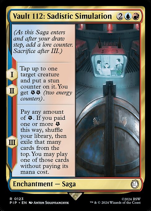 PIP: Vault 112: Sadistic Simulation (Foil)