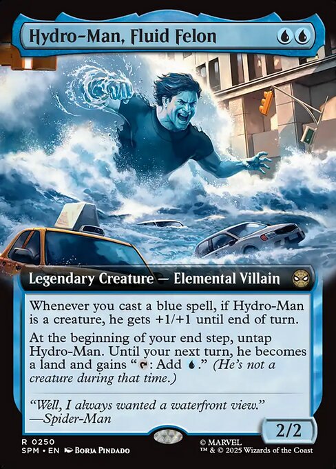 SPM: Hydro-Man, Fluid Felon (Extended Art) (Foil)