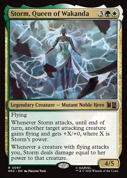 MSC: Storm, Queen of Wakanda