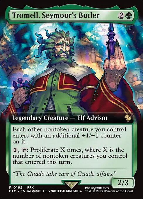 FIC: Tromell, Seymour's Butler (Extended Art)