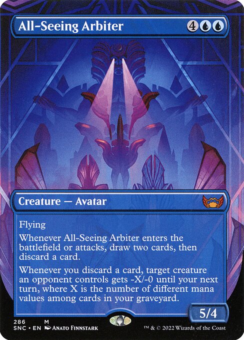 SNC: All-Seeing Arbiter (Borderless) (Foil)
