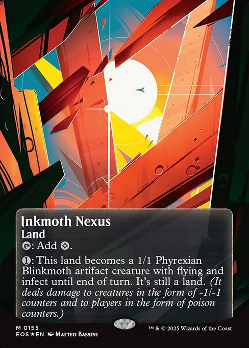 EOS: Inkmoth Nexus (0155) (Borderless) (Galaxy Foil)