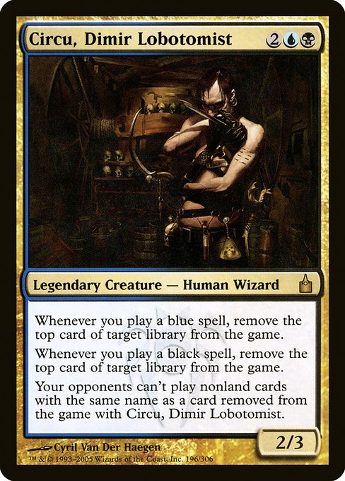 RAV: Circu, Dimir Lobotomist