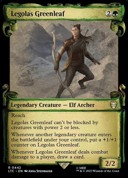 LTC: Legolas Greenleaf (Showcase Scrolls) (Foil)