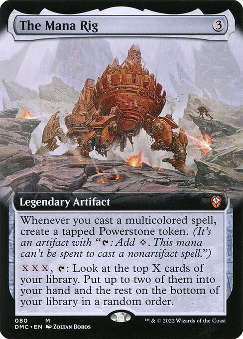 DMC: The Mana Rig (Extended Art) (Foil)