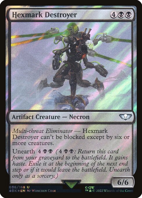 40K: Hexmark Destroyer (Surge Foil)