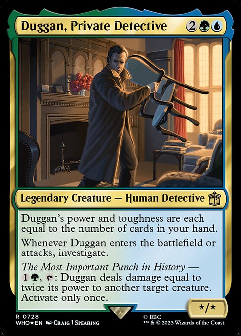 WHO: Duggan, Private Detective (Surge Foil)