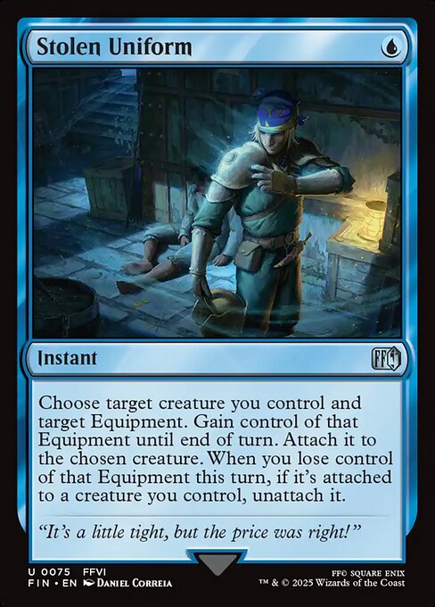 FIN: Stolen Uniform