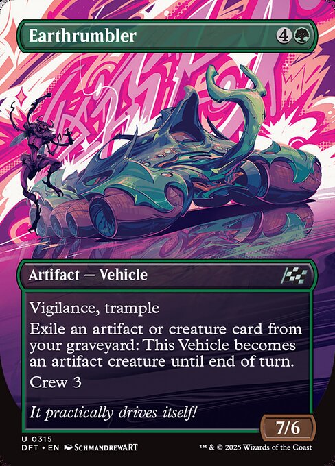 DFT: Earthrumbler (Borderless) (Foil)
