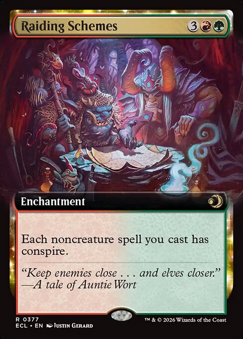 ECL: Raiding Schemes (Extended Art) (Foil)