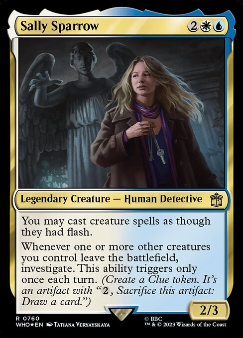 WHO: Sally Sparrow (Surge Foil)