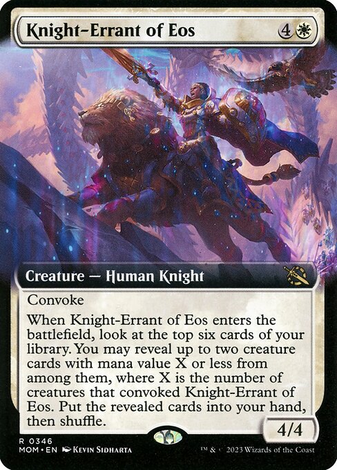 MOM: Knight-Errant of Eos (Extended Art) (Foil)