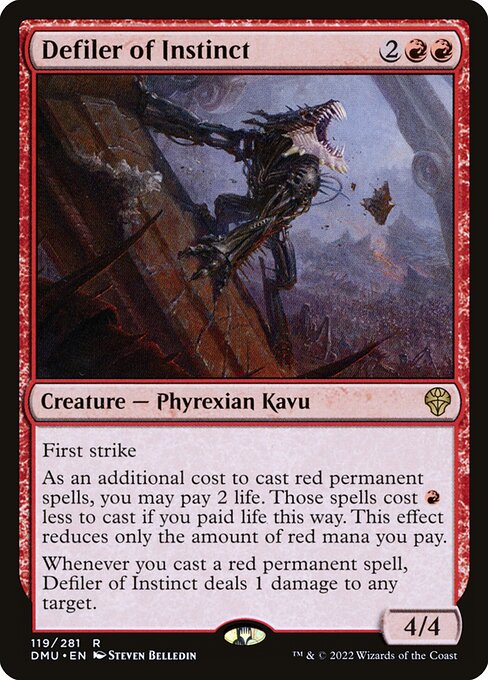 DMU: Defiler of Instinct (Foil)