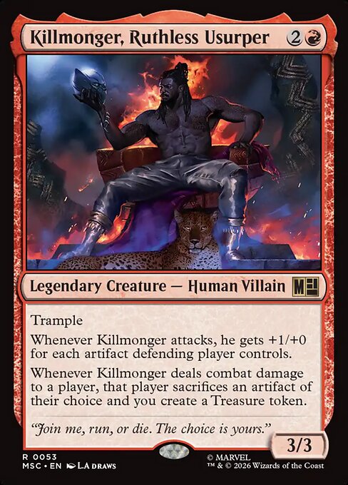 MSC: Killmonger, Ruthless Usurper