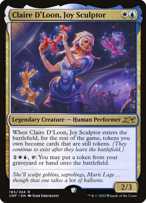 UNF: Claire D'Loon, Joy Sculptor (Foil)