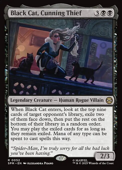 SPM: Black Cat, Cunning Thief (Foil)
