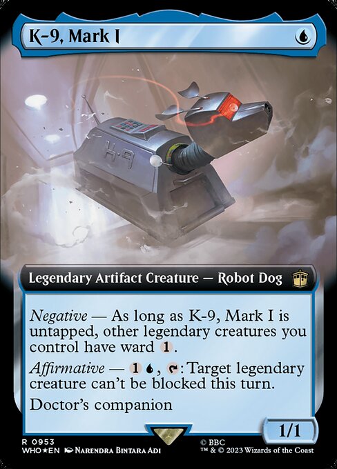 WHO: K-9, Mark I (Extended Art) (Surge Foil)