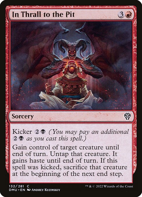 DMU: In Thrall to the Pit