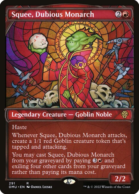 DMU: Squee, Dubious Monarch (Showcase) (Foil)