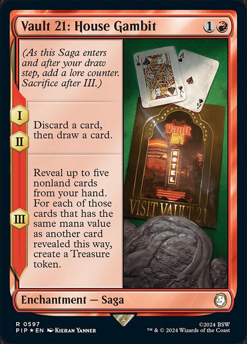 PIP: Vault 21: House Gambit (Surge Foil)