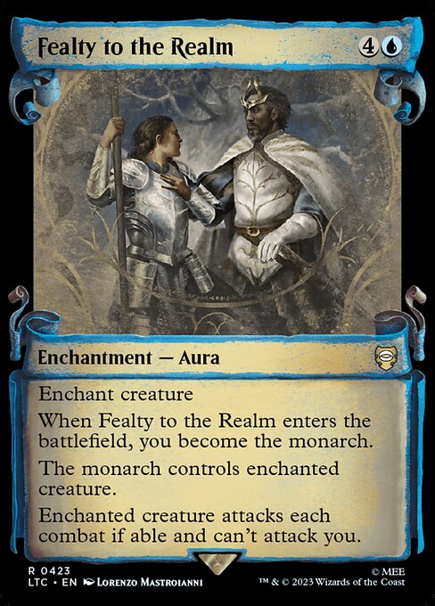 LTC: Fealty to the Realm (Showcase Scrolls) (Foil)