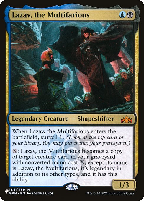 PLST: Lazav, the Multifarious