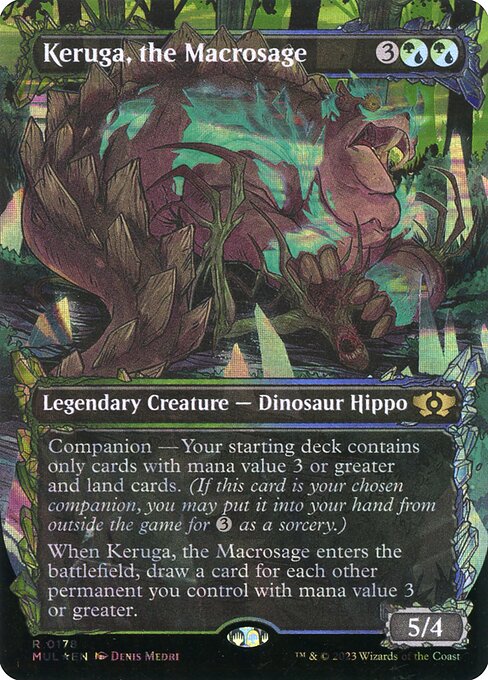 MUL: Keruga, the Macrosage (Halo Foil)