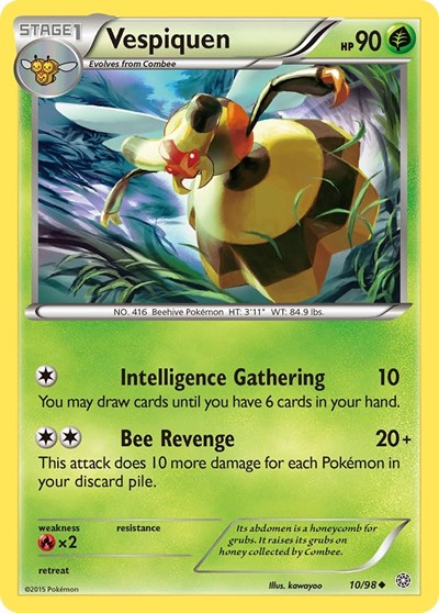 AOR: Vespiquen (10) (Reverse Holofoil)
