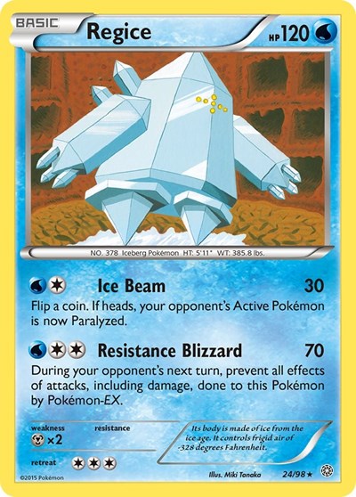 AOR: Regice (Reverse Holofoil)