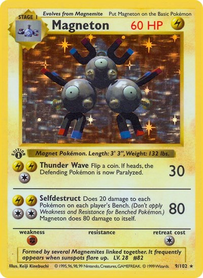 BSS: Magneton (1st Edition Holofoil)