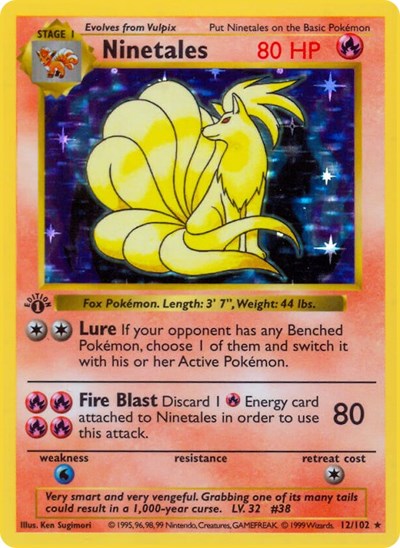 BSS: Ninetales (1st Edition Holofoil)
