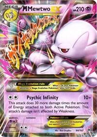 BKT: M Mewtwo EX (64) (Holofoil)