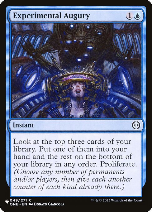 PLST: Experimental Augury