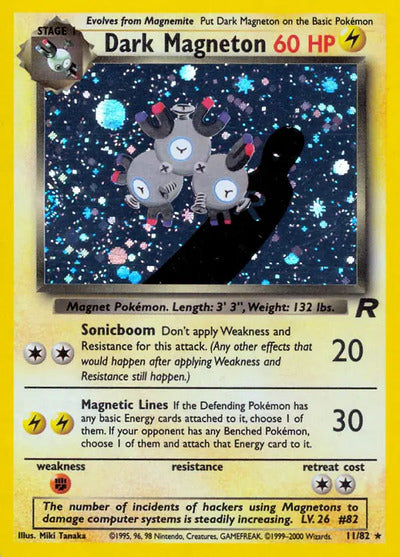 Dark Magneton (11) 11/82 Unlimited Team Rocket