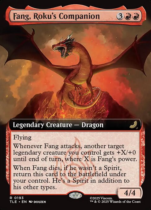 TLE: Fang, Roku's Companion (Extended Art) (Foil)