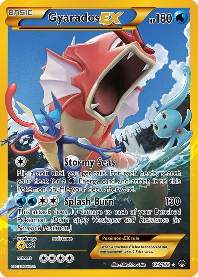 BKP: Gyarados EX (Secret) (Holofoil)