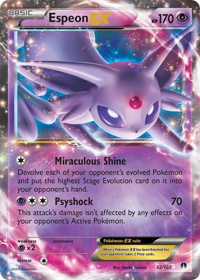 BKP: Espeon EX (Holofoil)