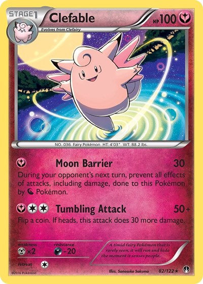 BKP: Clefable (Reverse Holofoil)