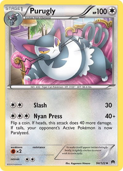 BKP: Purugly (Reverse Holofoil)