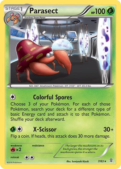 GEN: Parasect (Reverse Holofoil)