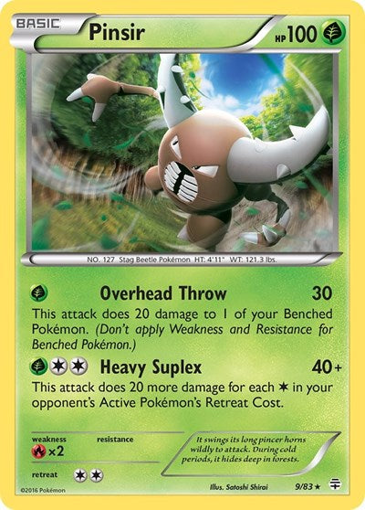 GEN: Pinsir (Reverse Holofoil)