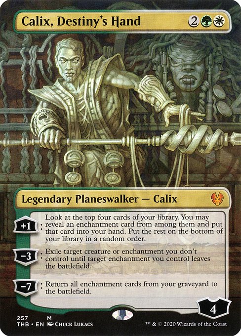 THB: Calix, Destiny's Hand (Borderless) (Foil)