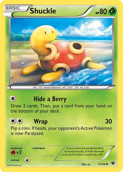 FCO: Shuckle (Reverse Holofoil)