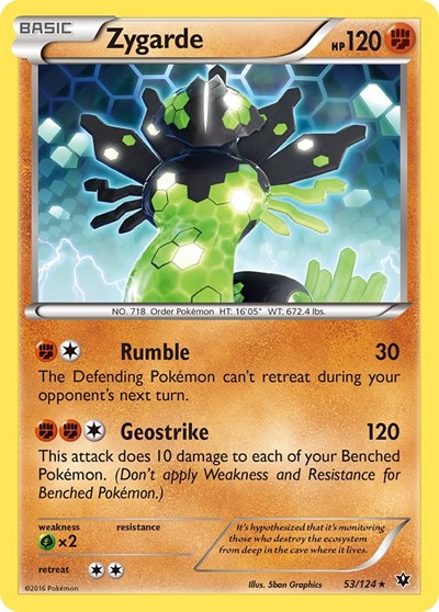 FCO: Zygarde (53) (Reverse Holofoil)