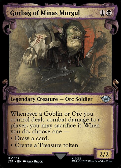 LTR: Gorbag of Minas Morgul (Showcase Scrolls) (Foil)