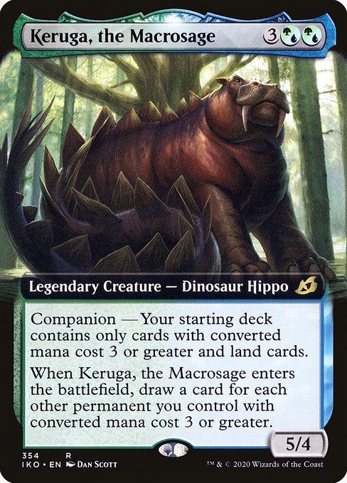 IKO: Keruga, the Macrosage (Extended Art) (Foil)