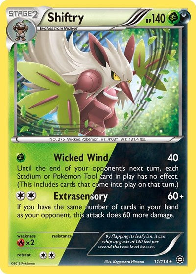 STS: Shiftry (Reverse Holofoil)